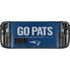 NFL New England Patriots Team Motto Steam Deck Handheld Gaming Computer Skin
